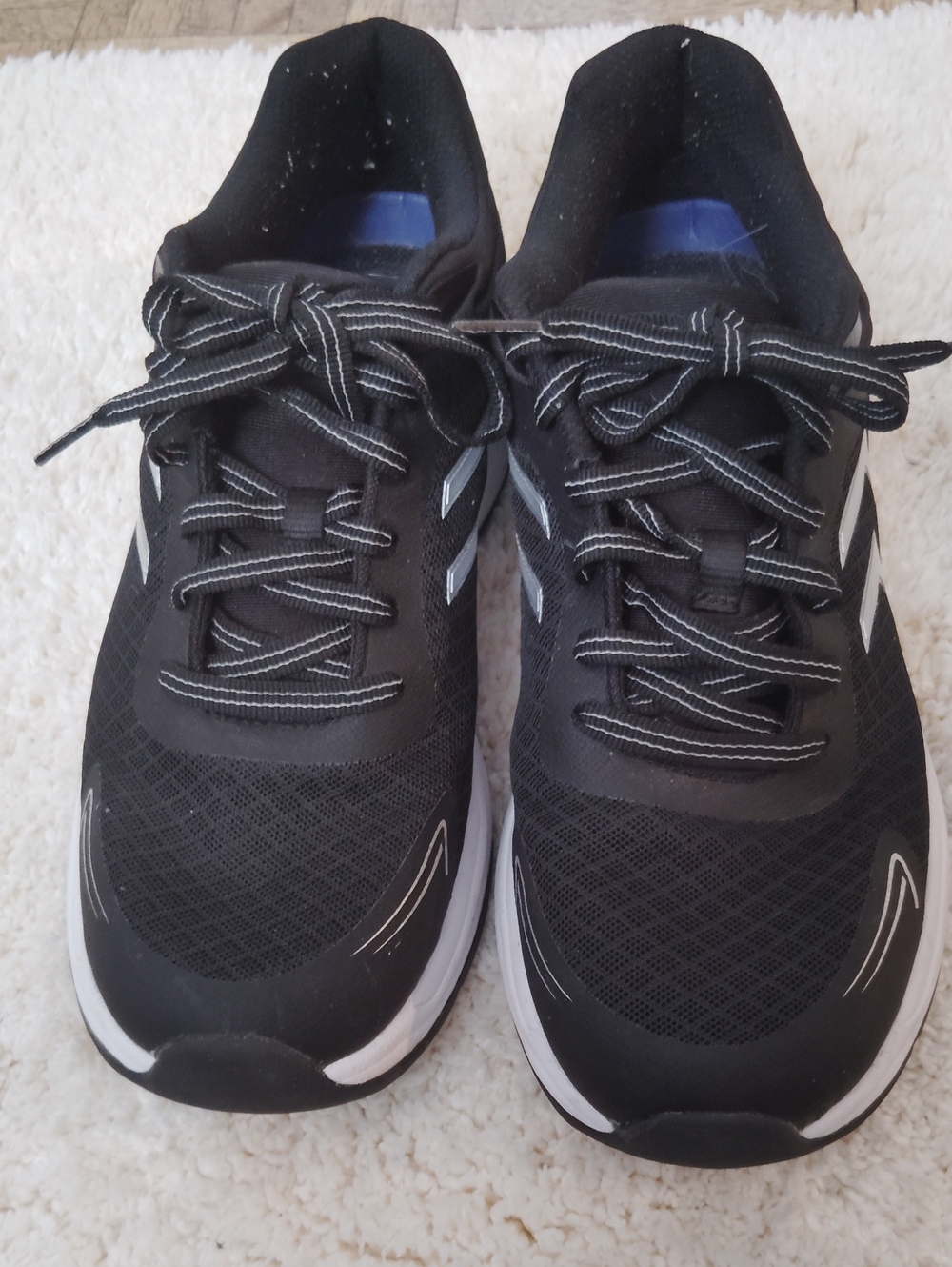 Dr. Scholl's Men's Black and White Athletic Sneakers